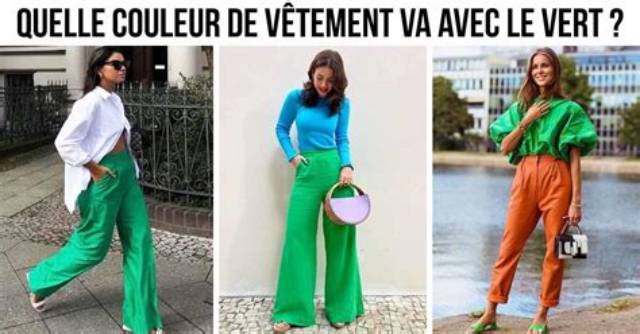 Quelle Couleur Va Avec Le Vert Pomme?