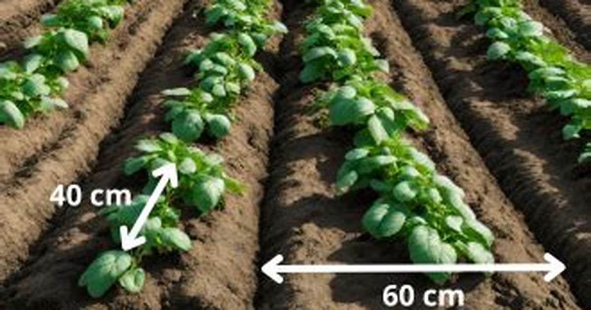 Quelle Distance Entre Les Plants De Pomme De Terre?