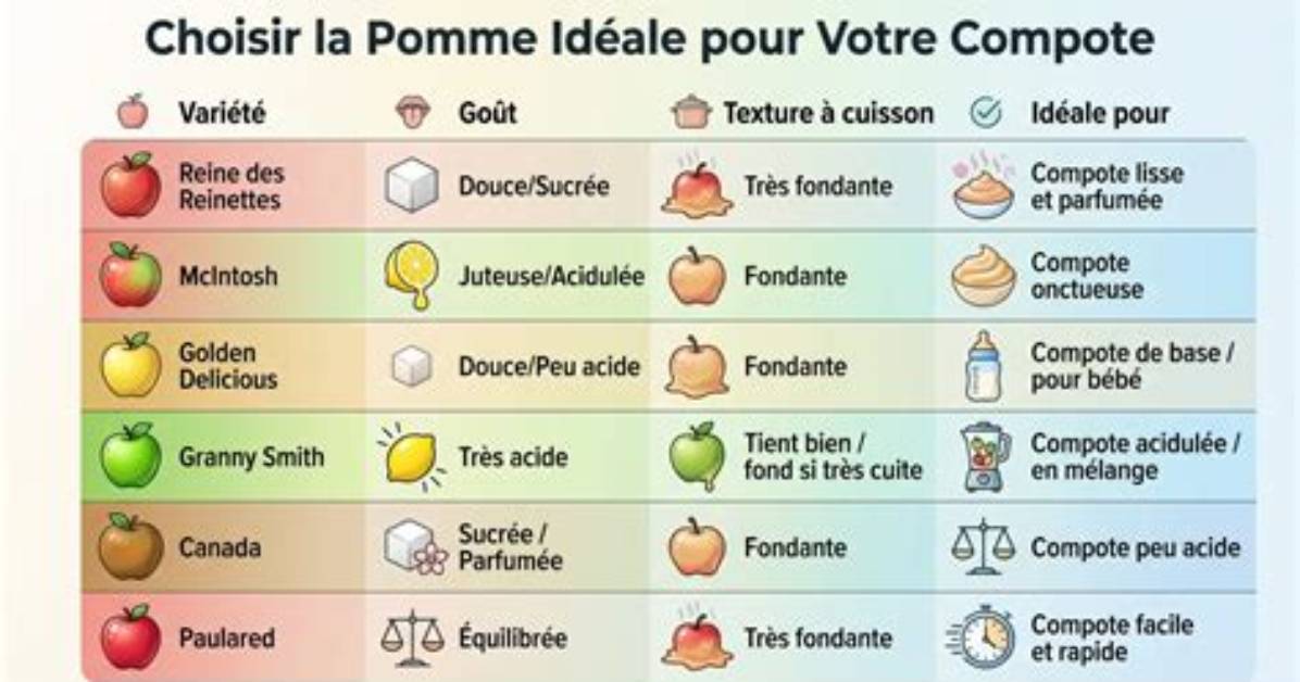 Quelle Pomme Choisir Pour Compote Bebe?