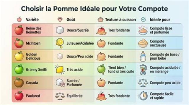 Quelle Pomme Choisir Pour Compote Bebe?