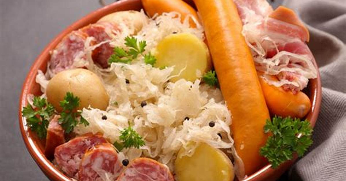 Quelle Pomme De Terre Pour La Choucroute?