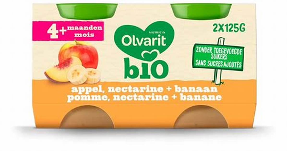 Quelle Pomme Pour Compote Bebe 4 Mois?