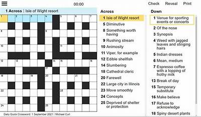 Quick Crossword No 16,655 | Crosswords