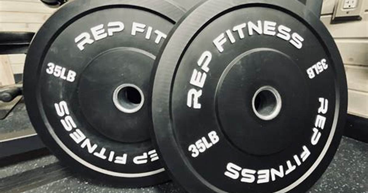 Rep Black Bumper Plates| Garage Gym Reviews