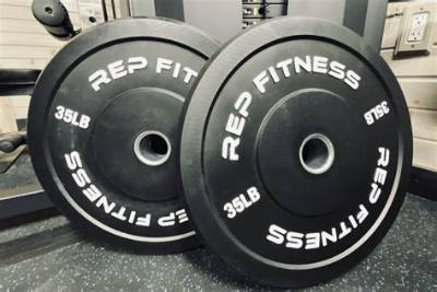 Rep Black Bumper Plates| Garage Gym Reviews