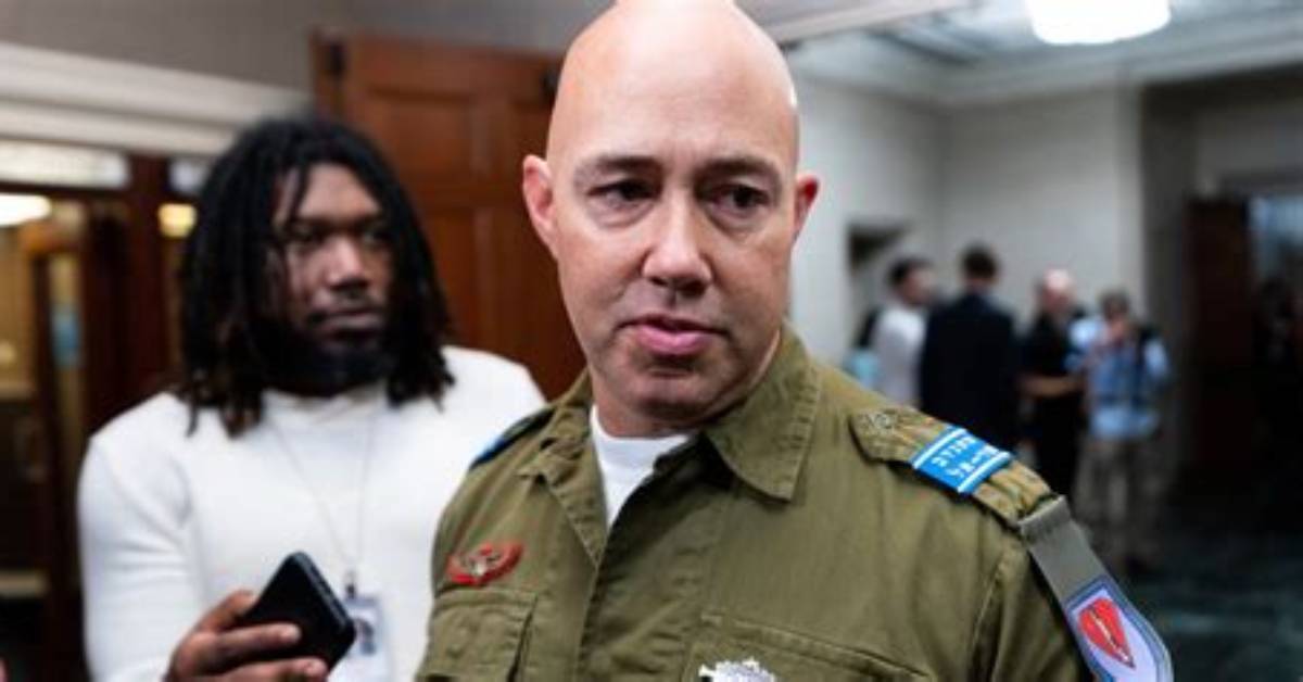 Rep. Brian Mast Donning Israeli Military Attire on Capitol Hill in Response to Rashida Tlaib's Palestinian Flag Display - Sarkariresult