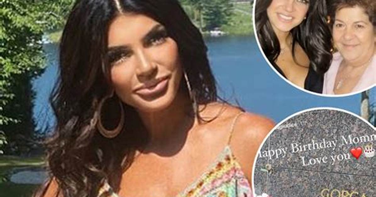'Rhonj' Star Teresa Giudice's Mother Antonia Gorga Died — Read Her Heartbreaking Statement