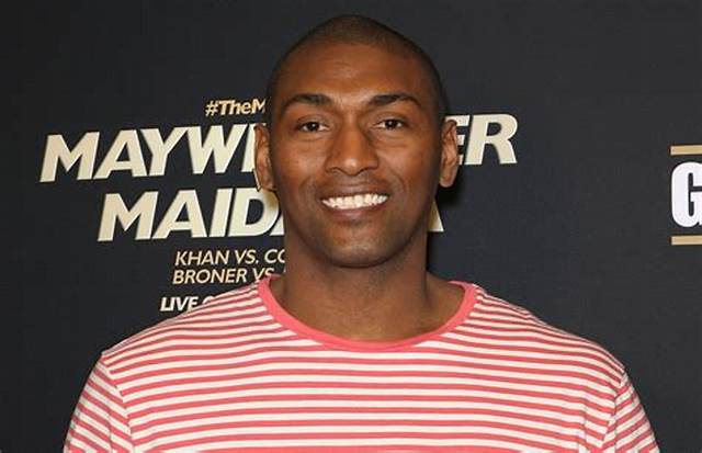 Ron Artest Made Different Headlines Two Weeks Before His Infamous Brawl
