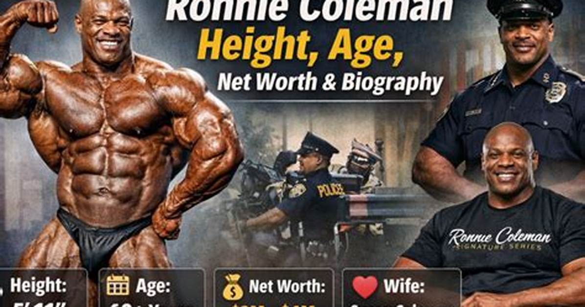 Ronnie Coleman Net Worth