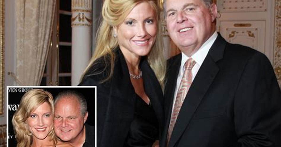Rush Limbaugh and Wife Kathryn Adams Limbaugh Had Elton John at Their Wedding for a Ridiculous Fee