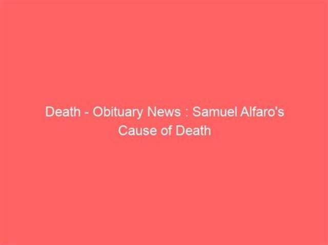 Samuel Gibson Obituary and Death Cause: What Happened to Samuel Gibson, Brandon, Florida? - Sarkariresult
