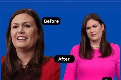 Sarah Huckabee Sanders' Transformation over the Year's