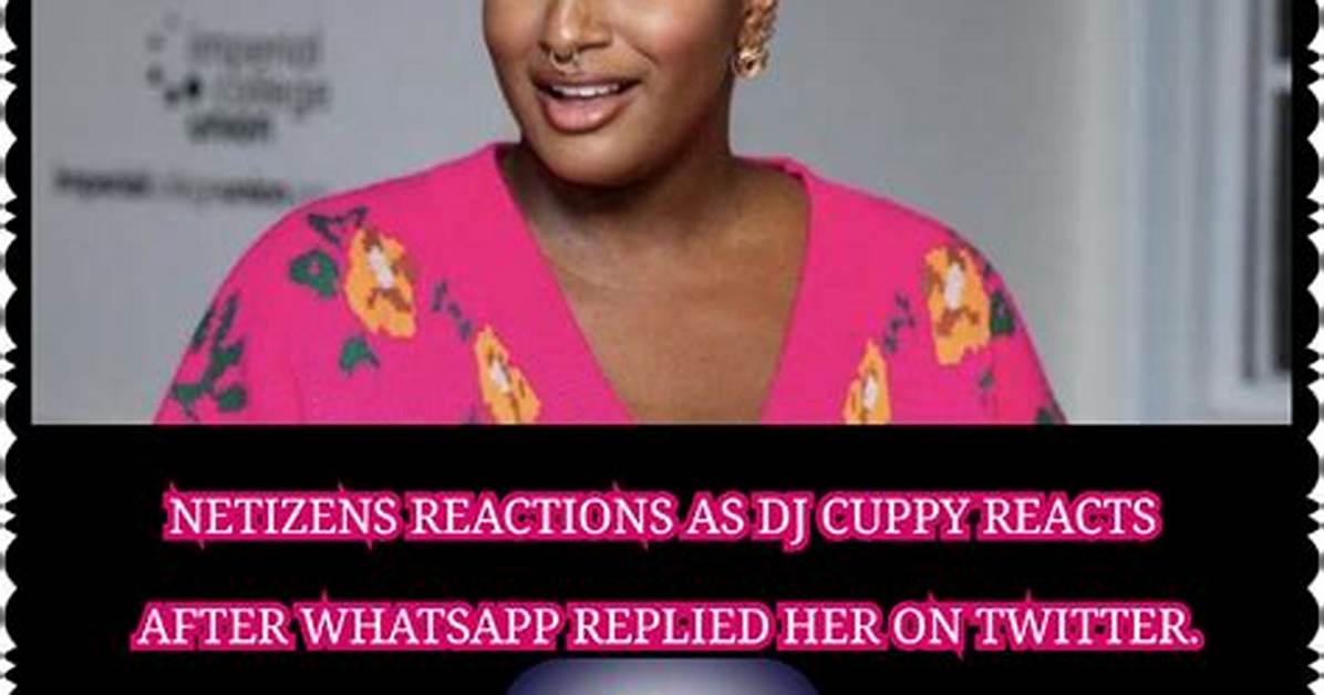 See Reactions as Dj Cuppy Hints on Finding Her Husband