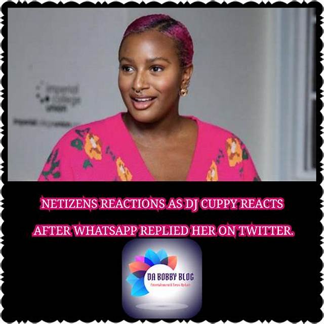 See Reactions as Dj Cuppy Hints on Finding Her Husband