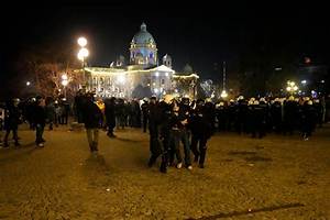 Serbian Police Detain 38 People Protesting over ‘Unfair’ Election | Europe