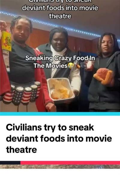 Still Sneaking Your Own Snacks into the Cinema? It’s Time to Think Again