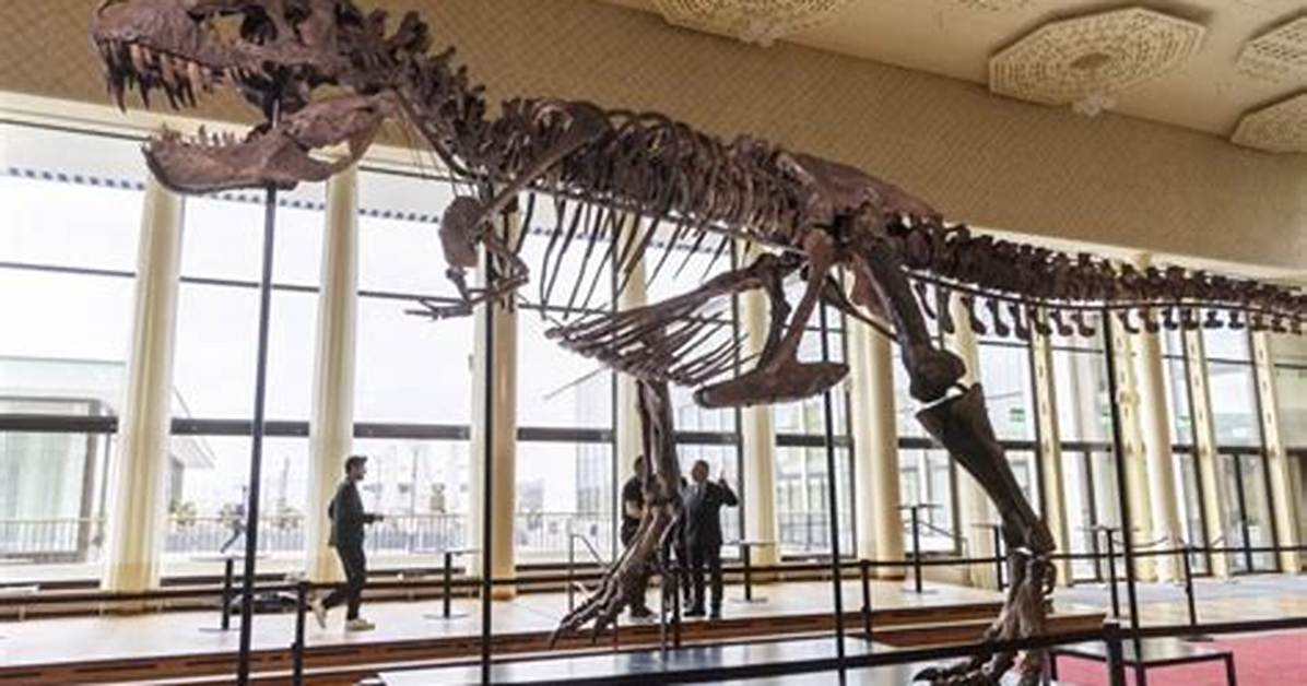 T. Rex Fossil Sells for More Than $5M at Zurich Auction