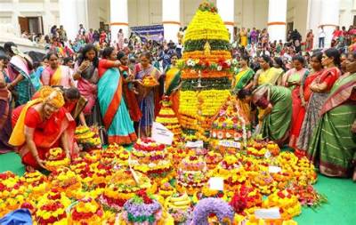 Telangana Gears up for State Festival Bathukamma