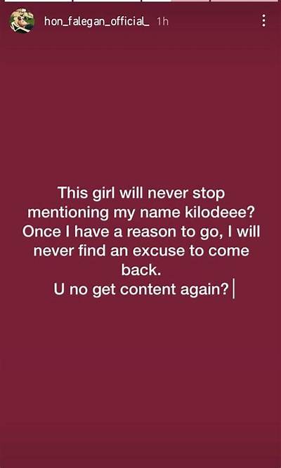The Girl Will Never Stop Mentioning My Name – Nkechi Blessing’s Ex, Opeyemi Falegan Blasts Her
