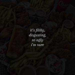 They're 'Disgusting' and 'Not Good for You'