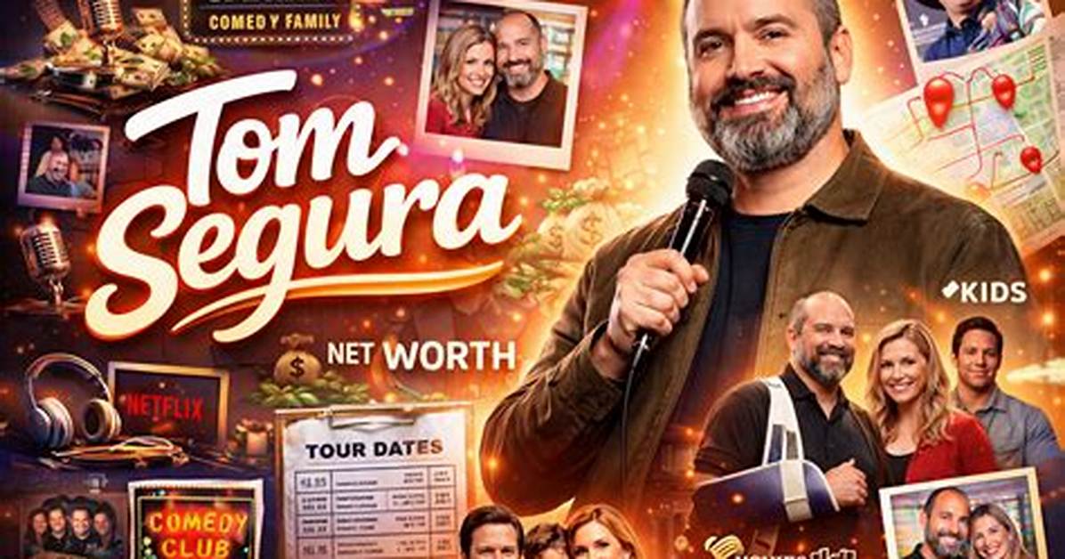 Tom Segura’s Net Worth, Biography, Fact, Career, Awards and Life Story