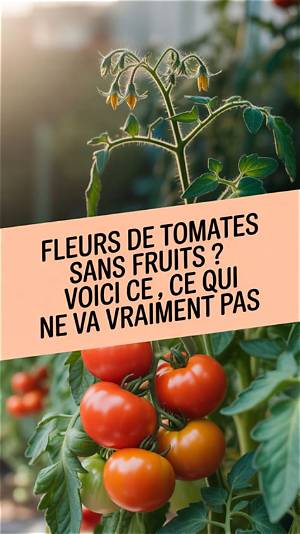 Tomates Qui Ne Font Pas De Fruits?