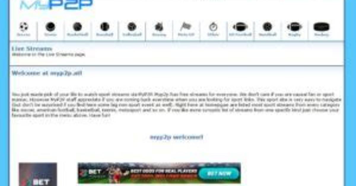 Top 8 Myp2P Sports Streaming Alternatives