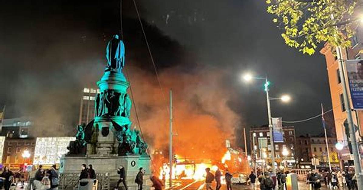 Trouble in Ireland: Dublin Faces Riots After Knife Attack, Leaving Five, Including Three Children, Injured - Sarkariresult