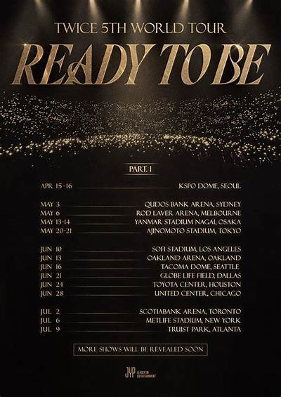 Twice Ready to Be World Tour 2023, How to Get Presale Code Tickets? - Latest News