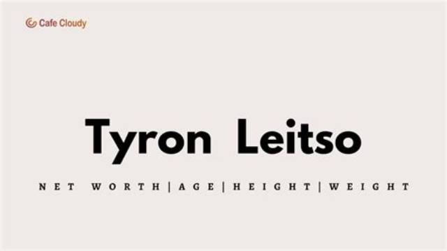 Tyron Leitso Height, Weight, Net Worth, Age, Birthday, Wikipedia, Who, Nationality, Biography