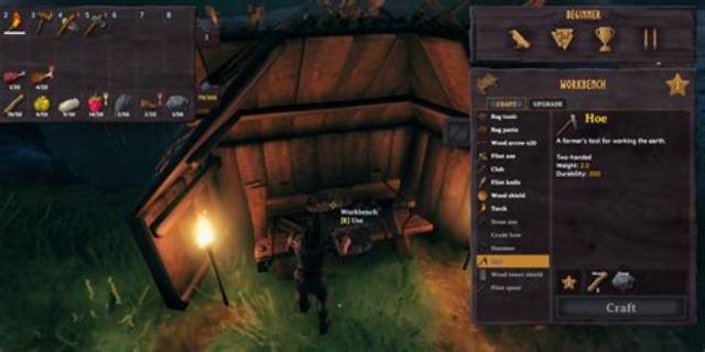 Valheim: How to Build | Workbench, Wooden Hammer, Recipes and More