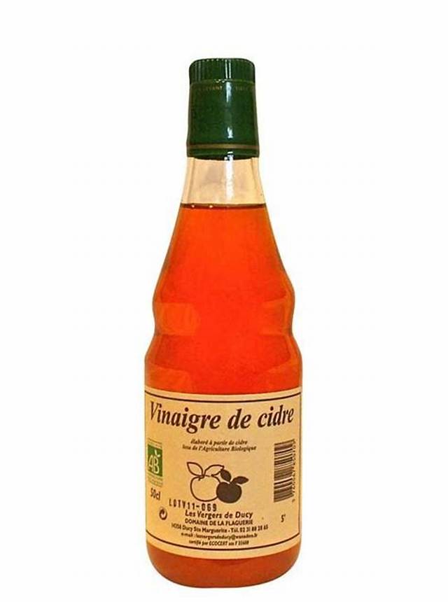 Vinaigre De Cidre Ou Vinaigre De Pomme?