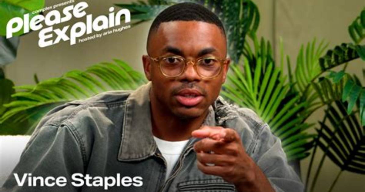Vince Staples Explains Why He Refrains from Flaunting His Wealth