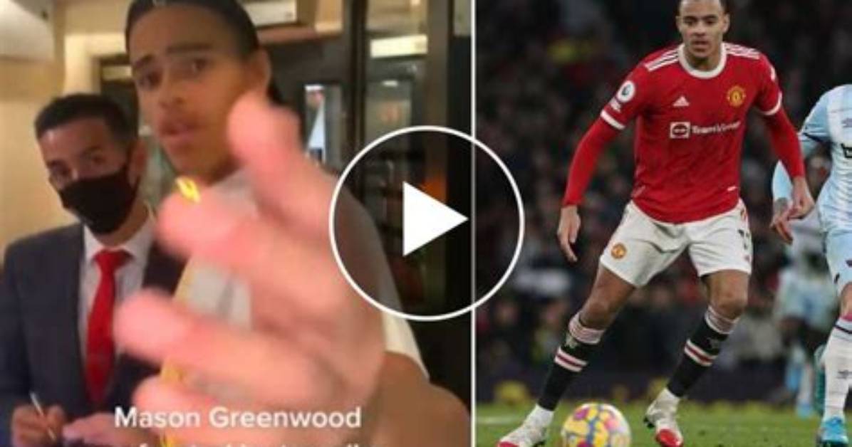 Watch: Angry Mason Greenwood Clashes with Fan in Manchester (Video)
