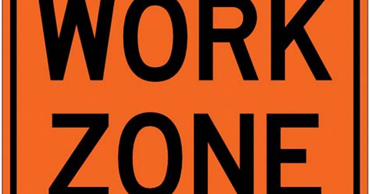 What Color Are Workzone Signs?