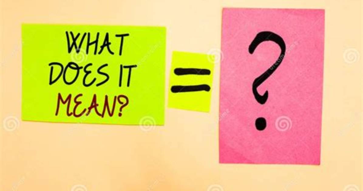 What Does It Mean for Something to Be Foreordained?