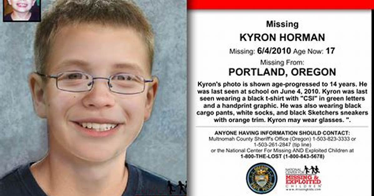 What Happened to Kyron Horman? Was the Second-Grader Missing Boy Ever Found?