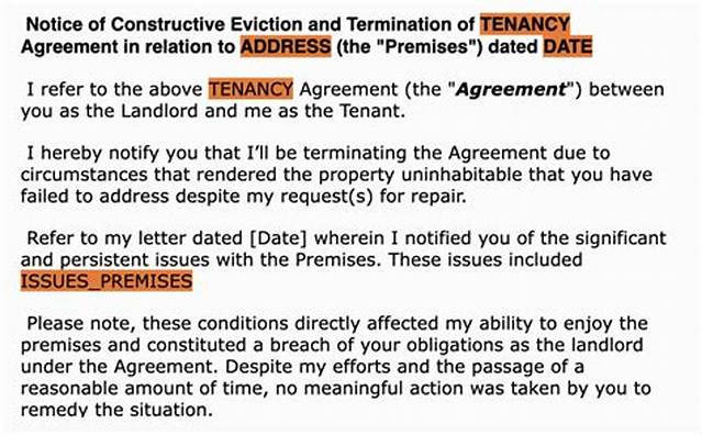 What Is a Constructive Eviction Give Examples?