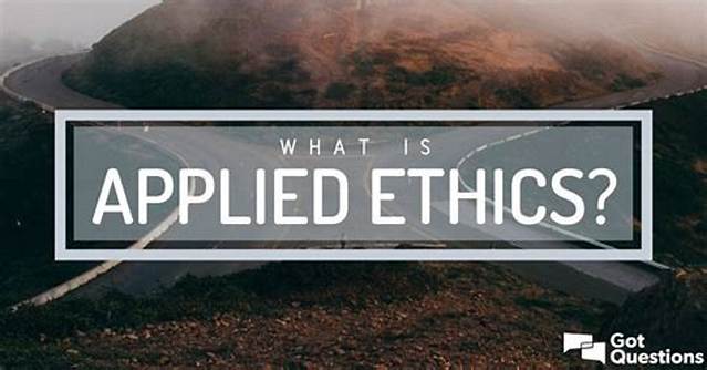 What Is Applied Ethics? | Gotquestions. Org