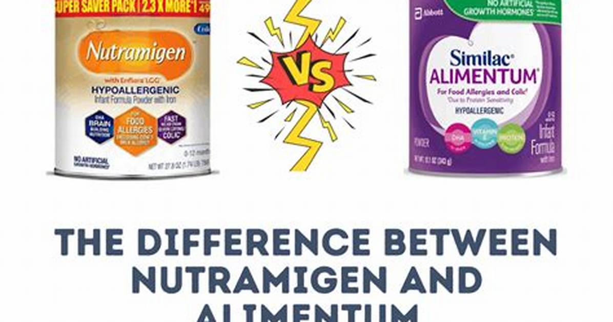 What Is the Difference Between Nutramigen and Puramino?