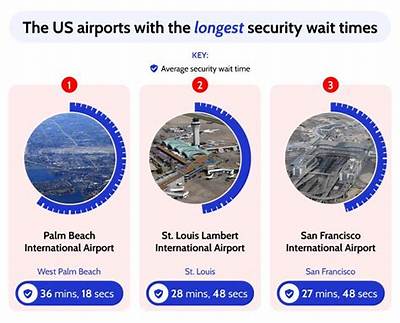 Which Airport Has the Longest Security Wait?