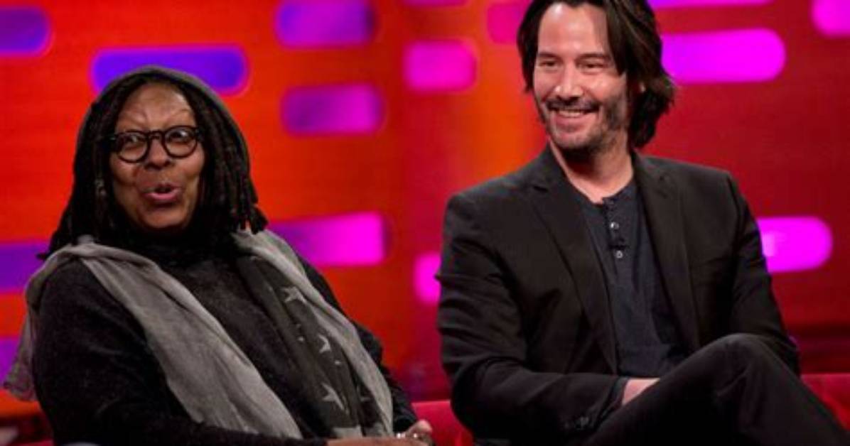 Whoopi Goldberg Once Made Keanu Reeves Very Uncomfortable with This Graphic Story About Her Pubic Hair