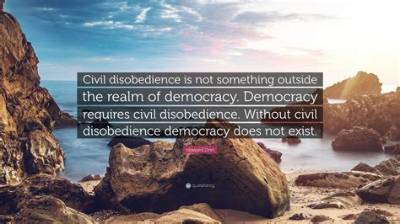 Why Is Civil Disobedience Not Morally Justified?