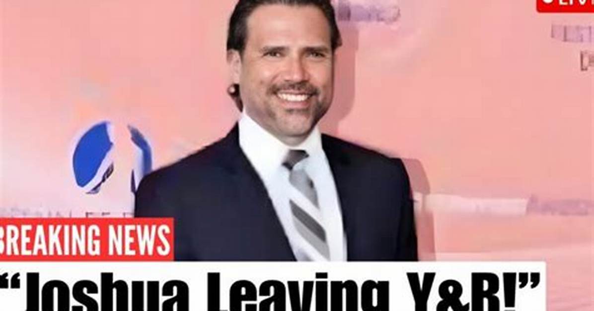 Why Is Joshua Morrow Leaving Y&R as Nick Newman; Where Is He Going