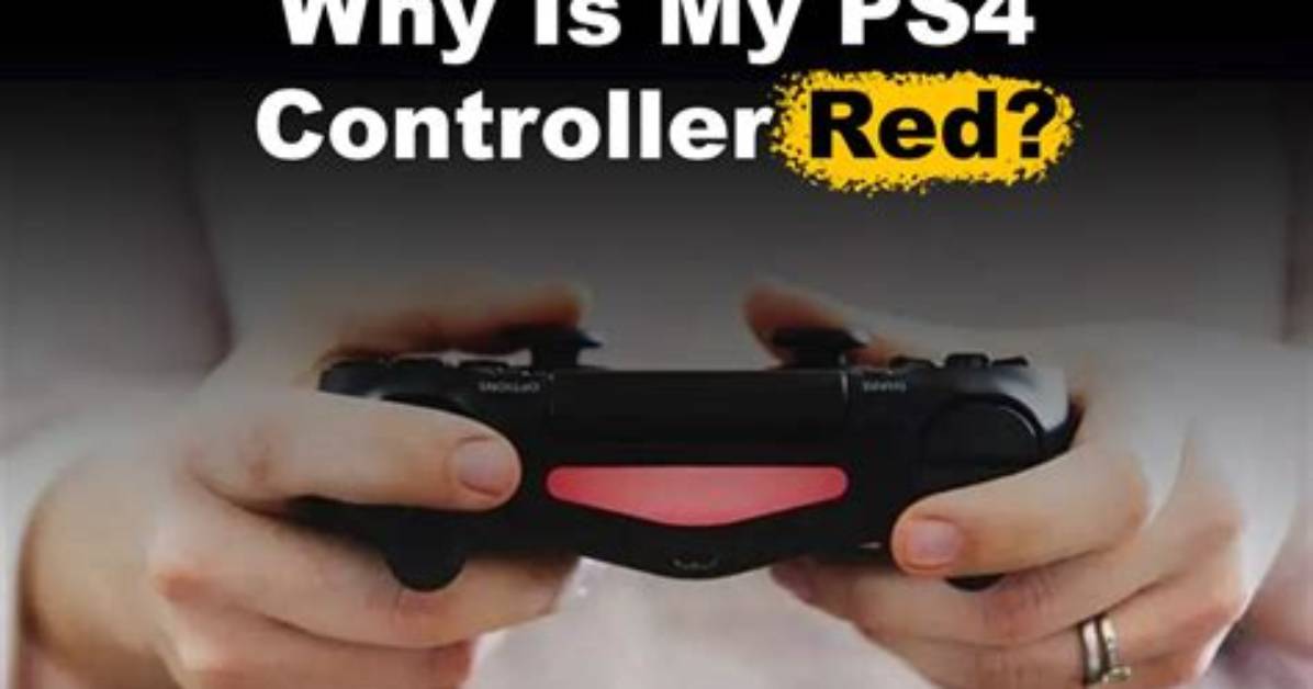 Why Is My Controller Red?