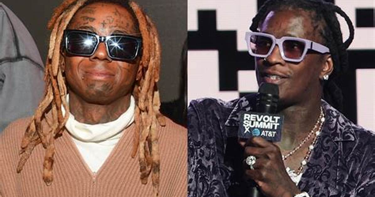 Young Thug Has Lil Wayne's Name Tattooed on His Arm