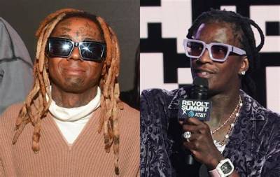 Young Thug Has Lil Wayne's Name Tattooed on His Arm