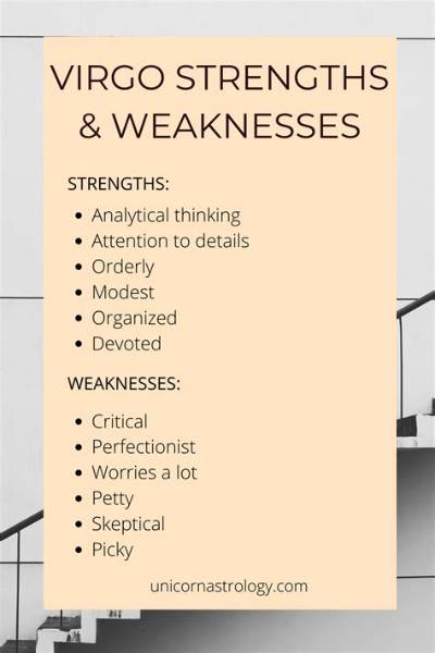 Your Strengths and Weaknesses with a Virgo Sun and Capricorn Moon — Truly Divine